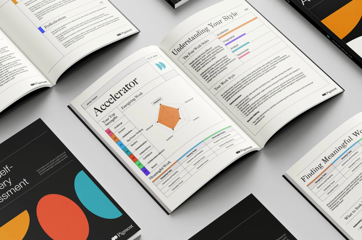Pigment – Layout & Ad Design project by Melanie Lepage